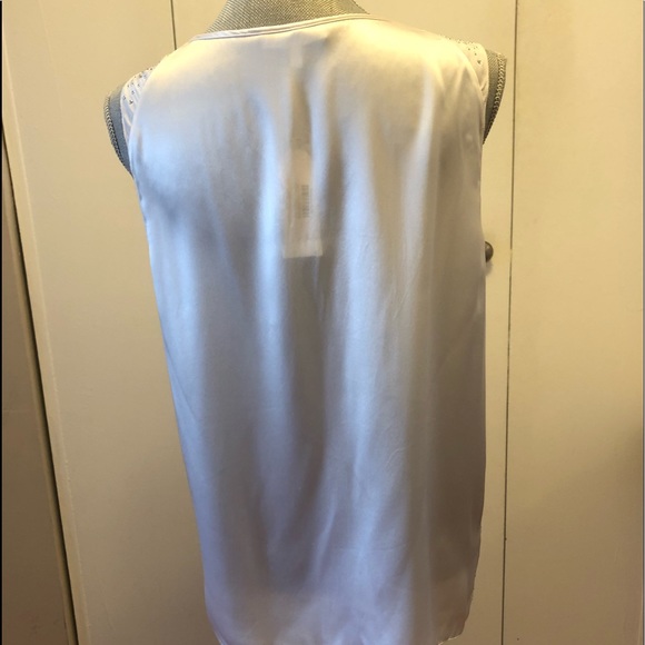 💲🔻 Moon & Meadow silk blouse w/rhinestones - Picture 3 of 5